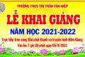 THÔNG TIN KHAI GIẢNG NĂM HỌC 2021-2022